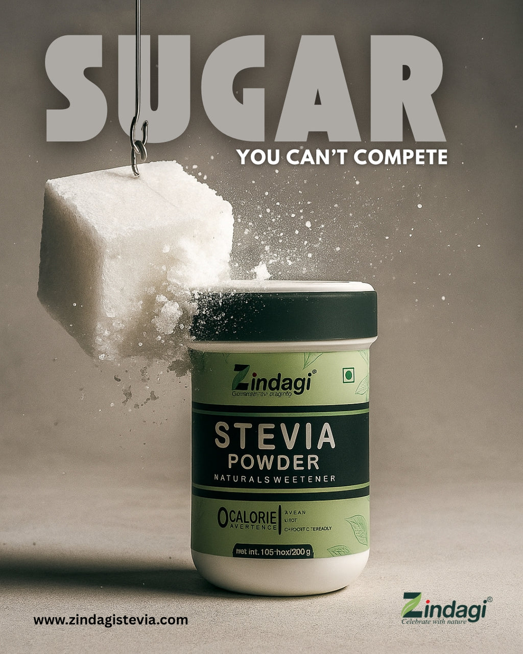Stevia Zindagi poudre
