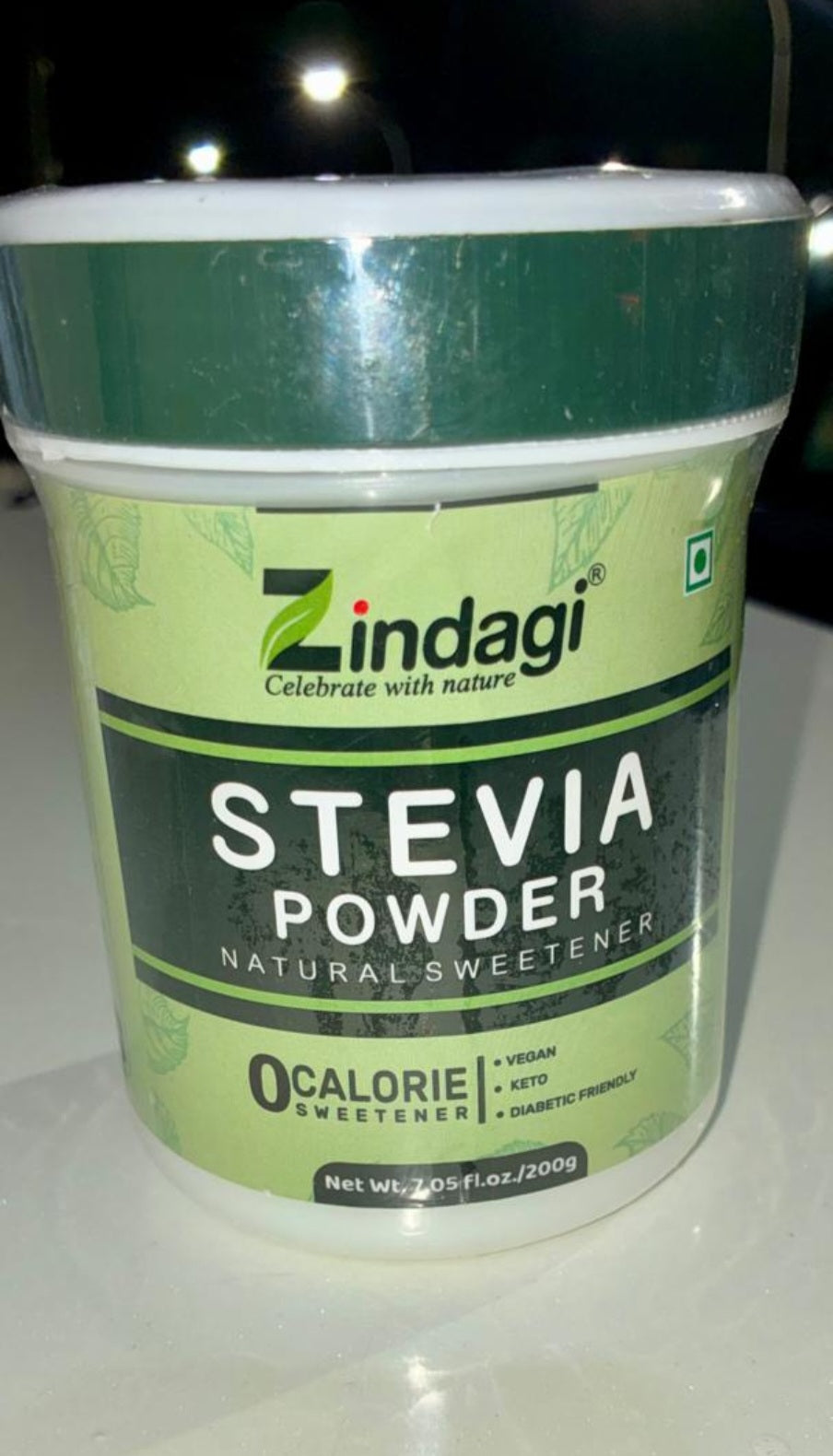 Stevia Zindagi poudre