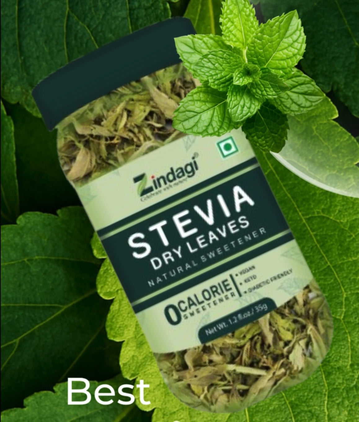 Stevia Zindagi feuille