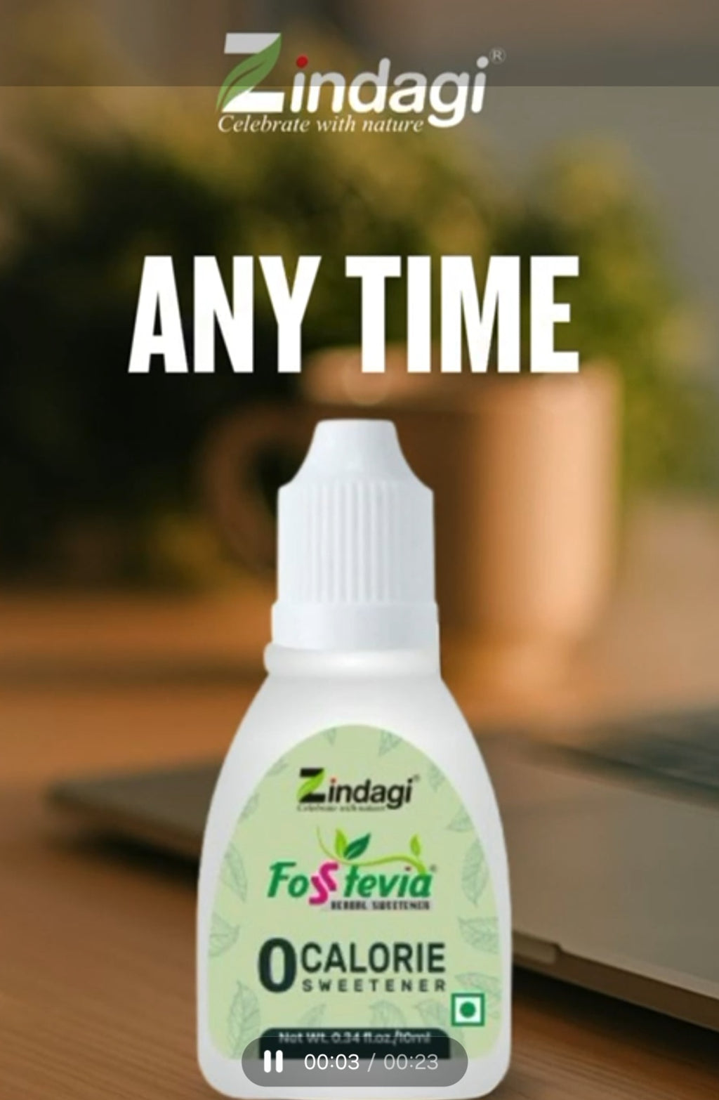 Stevia Zindagi goutte